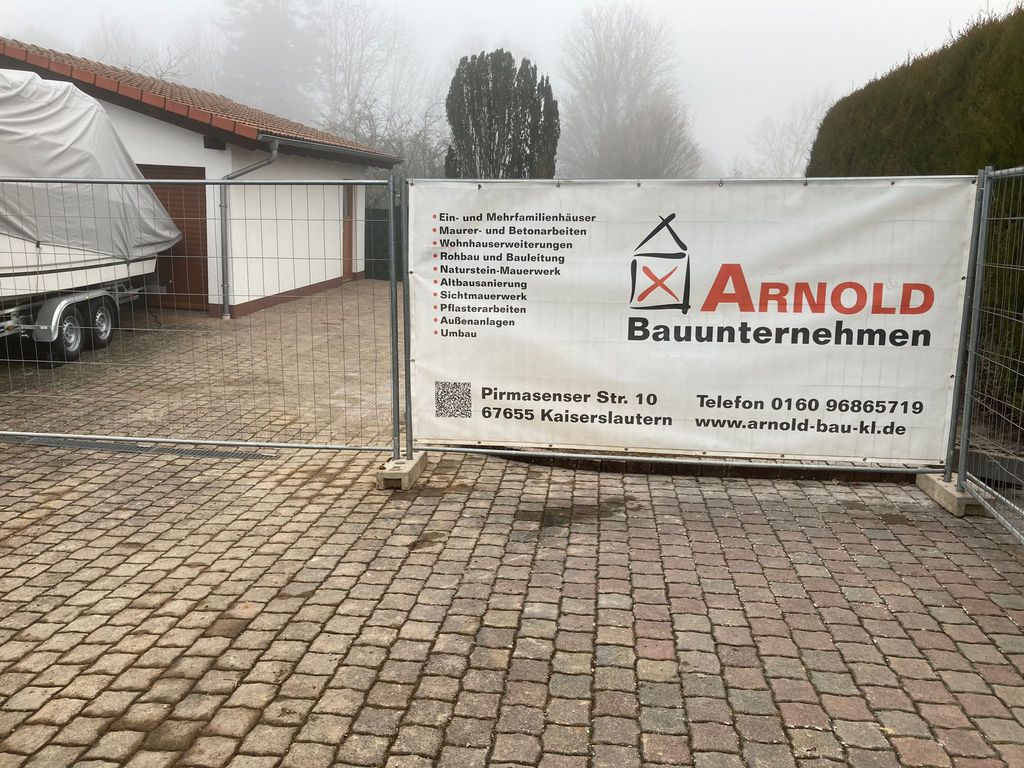 Arnold Bauunternehmen Kaiserslautern Bautagebuch